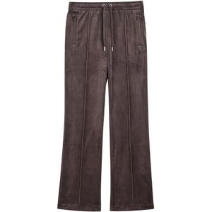 Juicy Couture - TINA - Broek - Chocoladebruin - Fluweel/Nicky Velours