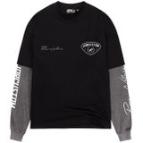 RaceAgainstNature - Double Layered T-Shirt - Zwart - Loose Fit