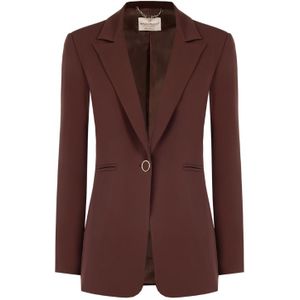 Rinascimento Gia Blazer- Cioccolato XS