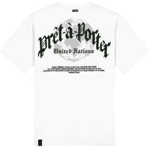 Quotrell Global Unity T-Shirt - White/Black XL