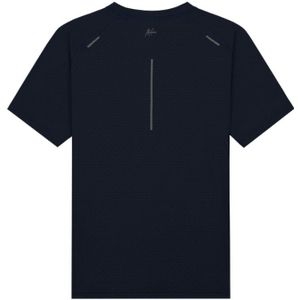 Malelions Sport Padel Vortex T-Shirt - Navy XS