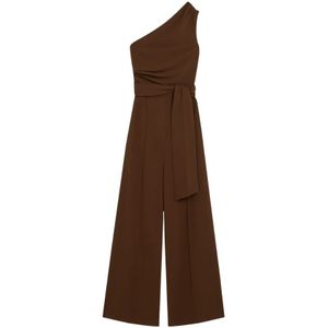 Eliska Jumpsuit - Dark Brown XXL