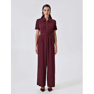Rinascimento Baci Rodni Tuta Jumpsuit - Bordeaux Rosso XS