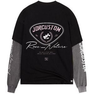 JorCustom Women Racing Against Nature Double Layered - Black-Acid XL