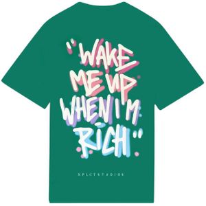 XPLCT Studios XPLCT Paper Tee - Pepper Green XS