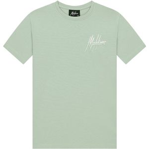 Malelions Kids Split T-Shirt - Aqua Grey/Mint