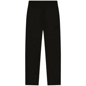 Malelions Straight Knitted Signature Pants - Black S