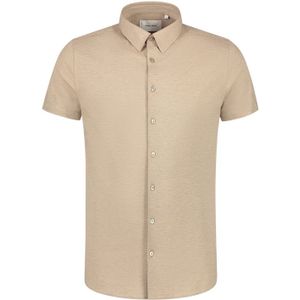 Pure Path Piqué Shortsleeve Shirt - Sand