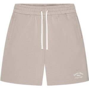 Quotrell Atelier Milano Shorts - Taupe/Off White XXL