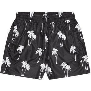 Quotrell Palm Swimshort - Black/White XL