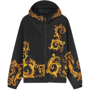 Versace Jeans Couture Men Placed Couture Jacket - Black/Gold