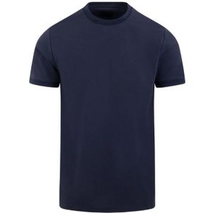 Cruyff Debossed Collar Tee - Blue Night M