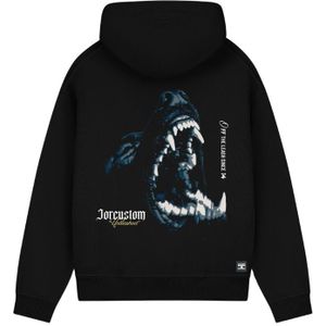 JorCustom Unleashed Fleece Zipped Hoodie - Black XS