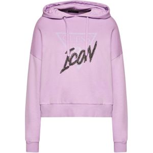 Guess Iconic Hoodie - Lila XS