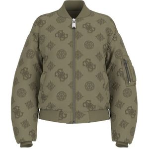 Guess Philomene Logo Bomber - Army Olive M