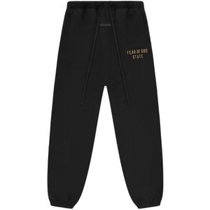 State Essentials Fleece Sweatpan - Black XS