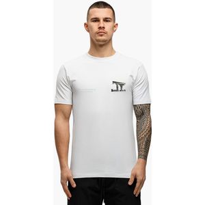 JorCustom Broken World Slim Fit Tee - White XS