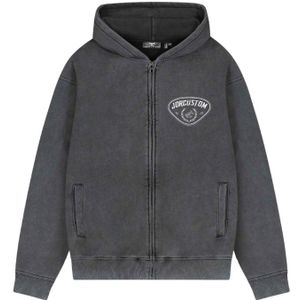 JorCustom Race Again Fleece Zipped Hoodie - Acid Grey XS