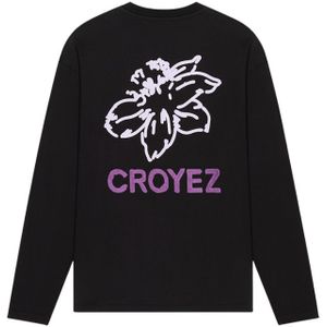 Croyez Gardener Longsleeve T-Shirt - Black/Purple XS
