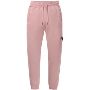 Quotrell Aruba Pants - Mauve/White XS