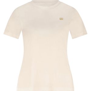 Nikkie Square Plate T-Shirt - Cream 32
