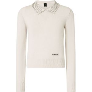 Pinko - Ventotene Maglia Blend Ws Sweater - Zilver