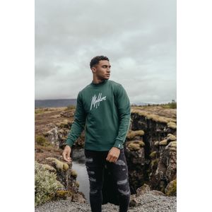Malelions Essentials Sweater - Dark Green L