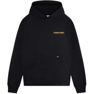 Croyez Women Family Owned Business Hoodie - Black/Yellow M