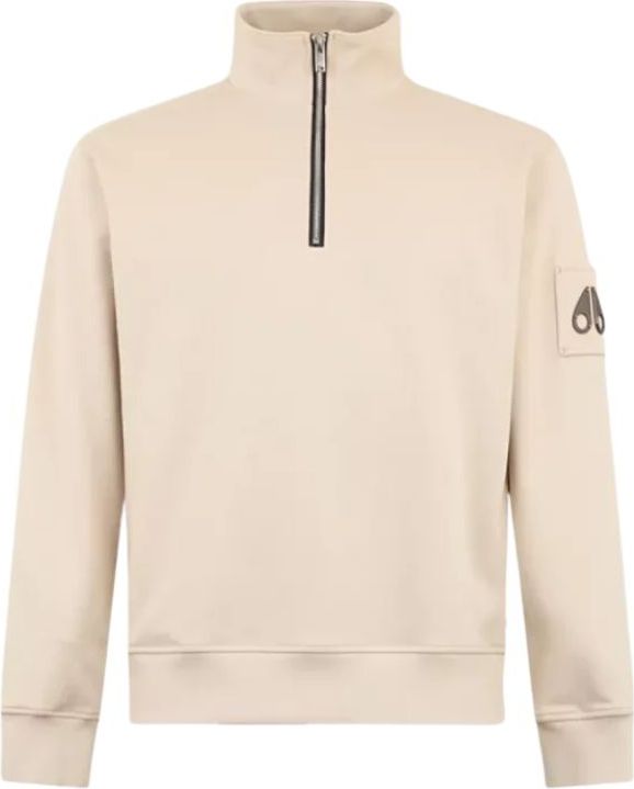 Moose Knuckles - Hartsfield 1/4 Zip - Trui - Alabaster