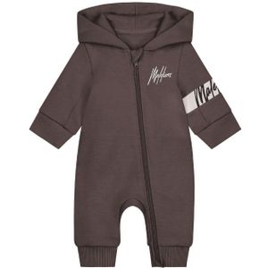 Malelions Baby Captain Tracksuit - Brown 6-9M