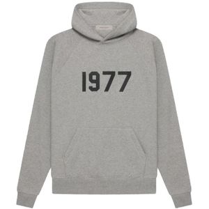 1977 Essentials Hoodie - Dark Oatmeal S