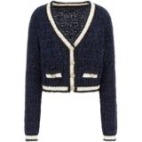 Guess - Aomori Tape Yarn Cardi - Suiting Blue Multi - Cardigan