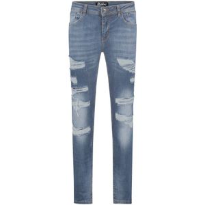 Malelions Shredded Jeans - Vintage Light Blue 26