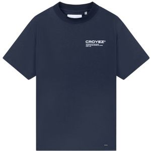 Croyez Family Owned Business T-Shirt - Navy White M