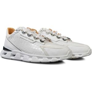 Razor High -Tech Alligator Effect Matt Nappa Sneaker - White 42