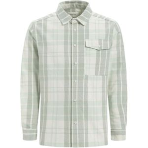 Pure Path Checked Flannel Shirt - Mint