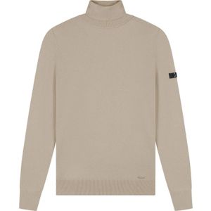 Malelions Knitted Turtleneck - Sand S