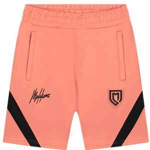 Malelions Kids Sport Pre-Match Shorts - Coral/Black 140