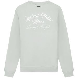 Quotrell Atelier Milano Crewneck - Stone/White