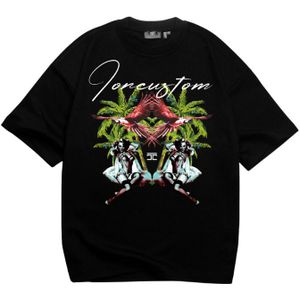 JorCustom PinUp Oversized T-Shirt SS24 - Black S