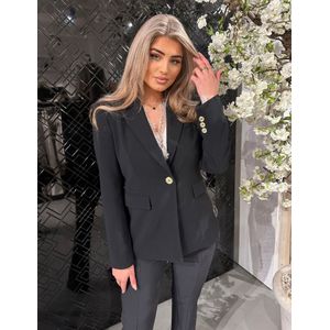 Pinko Humahuaca Blazer - Nero Limousine 44-M