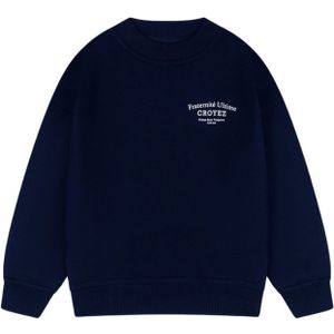 Croyez Mini Fraternitè Sweater - Navy 3/4 YRS