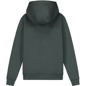 Malelions Kids Graffiti Split Hoodie - Teal/Off White 140