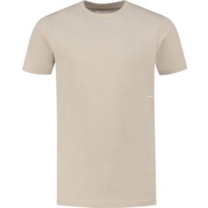 Regular Fit T-Shirt Crewneck - Sand L
