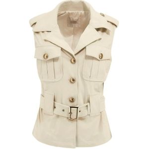 Guess Felisia Vest - Pearl Oyster S