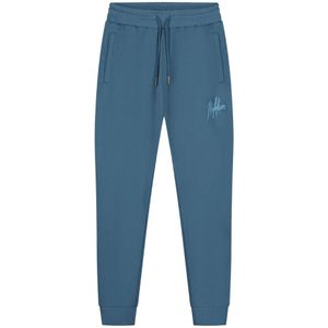 Malelions Signature Drip Sweatpants - Blue Slate XS