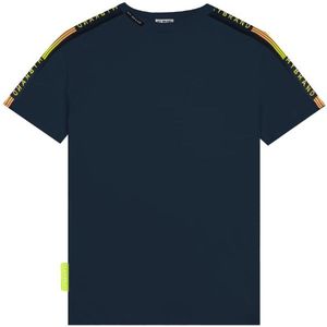 My Brand Stripes Gradient T-Shirt - Navy