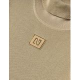 Noroton - Shiny T-shirt - Goud - Lange Mouw