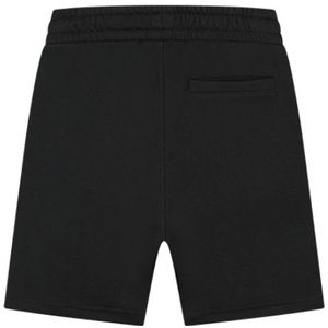 Malelions Kids Font Shorts - Black/Orange 104