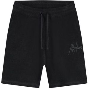 Malelions Signature Towelling Shorts - Black XS